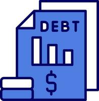 Debt Vector Icon