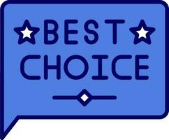 Best Choice Vector Icon