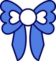 Ribbon Bow Vector Icon