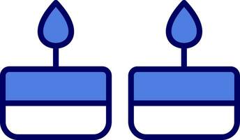 icono de vector de velas