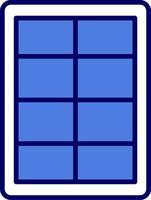 icono de vector de ventana