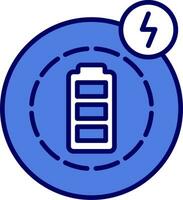 Wireless Charging Vector Icon