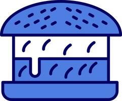 Hamburger Vector Icon