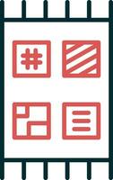 Patchwork Vector Icon