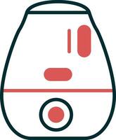 icono de vector de humidificador