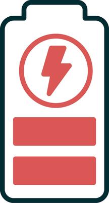 Charging Battery Vector Icon
