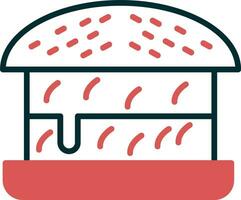 Hamburger Vector Icon