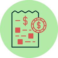 Invoice Vector Icon