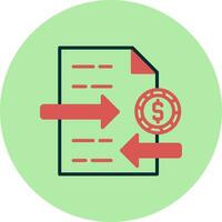 Transaction History Vector Icon