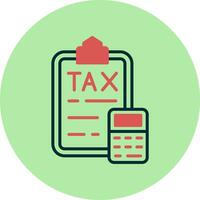 Tax Vector Icon