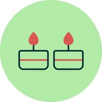 Candles Vector Icon