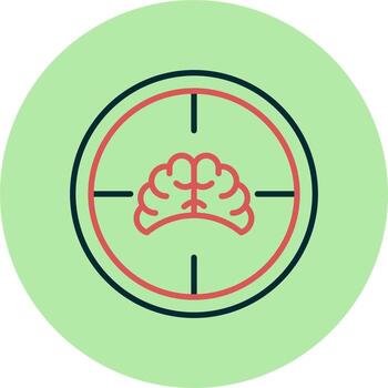 icono de vector de enfoque