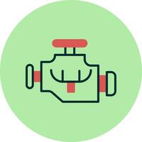 Car Engine Vector Icon