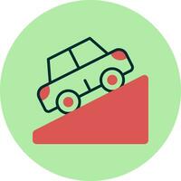 Uphill Vector Icon