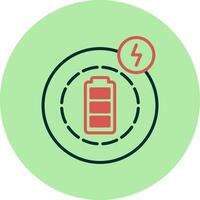 Wireless Charging Vector Icon