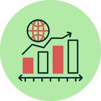 stock market Vector Icon