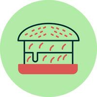 Hamburger Vector Icon