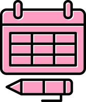 Schedule Vector Icon