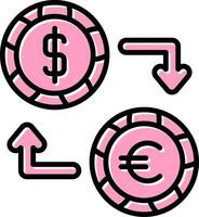 Currency Exchange Vector Icon