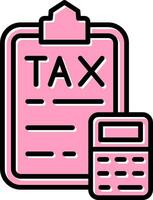 Tax Vector Icon