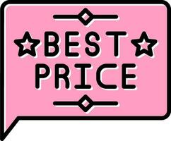 Best Price Vector Icon