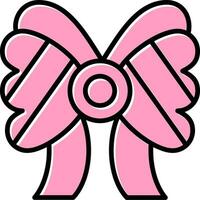 Ribbon Bow Vector Icon