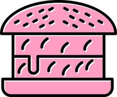 Hamburger Vector Icon