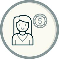 Financial Advisor Vector Icon