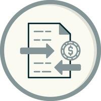 Transaction History Vector Icon