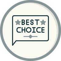 Best Choice Vector Icon