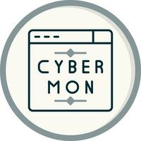 Cyber Monday Vector Icon