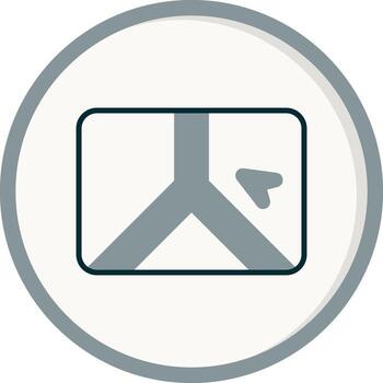 icono de vector de navegador