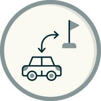 Driving School Vector Icon