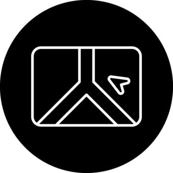 icono de vector de navegador