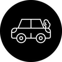 Broken Car Vector Icon