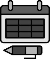 Schedule Vector Icon