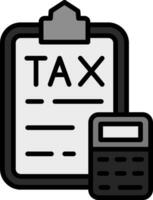 Tax Vector Icon