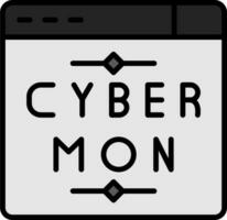 Cyber Monday Vector Icon