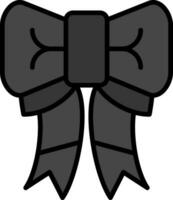 Ribbon Bow Vector Icon