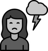 Depression Vector Icon