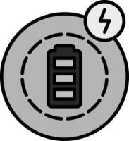 Wireless Charging Vector Icon