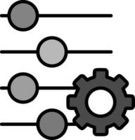 icono de vector de configuración