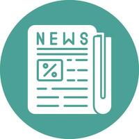 Newspaper Vector Icon