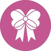 Ribbon Bow Vector Icon