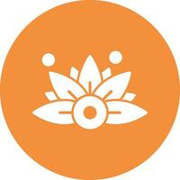 Lotus Flower Vector Icon