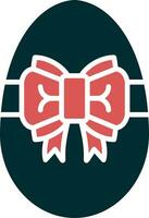 Ribbon Bow Vector Icon