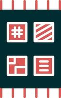 Patchwork Vector Icon