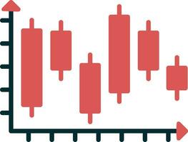 Japanese Candlestick Vector Icon