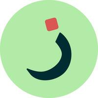 Arabic Language Vector Icon