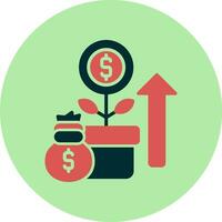 Growth Vector Icon